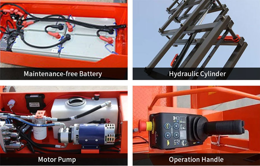 self propelled electric scissor lift detail self propelled electric scissor lift detail