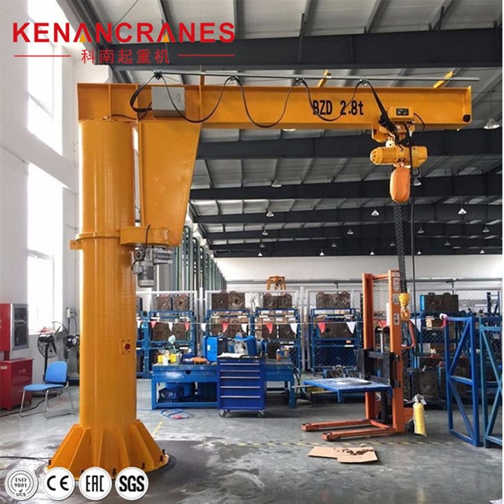 Gru a bandiera per carichi pesanti