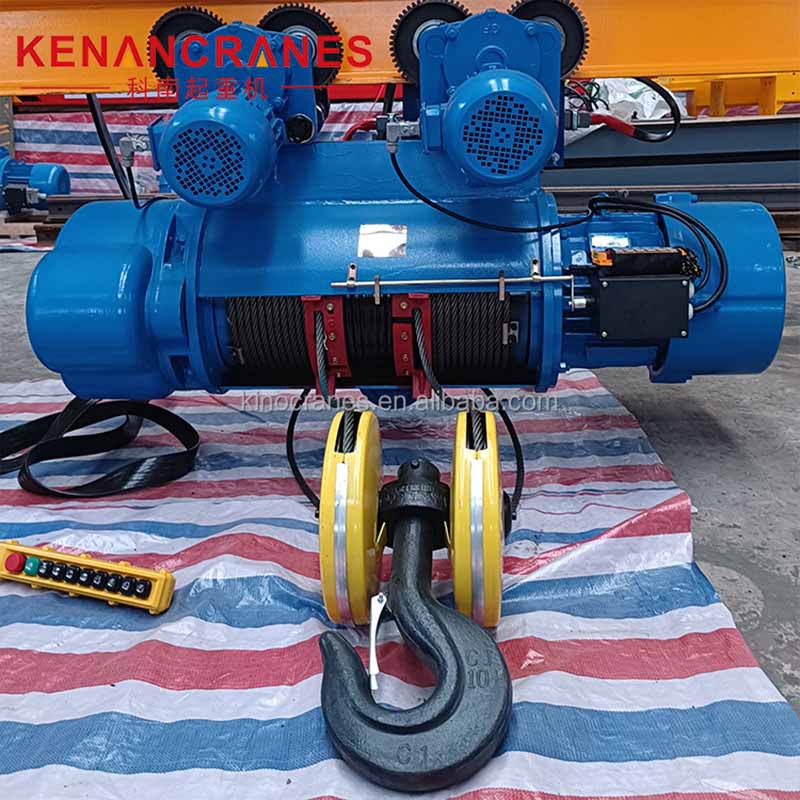 Paranco elettrico per gru a cavalletto