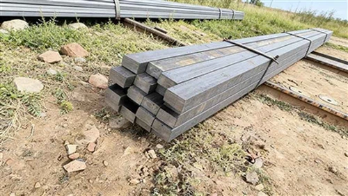 Progetto di binario in acciaio quadrato personalizzato per un cliente austral...