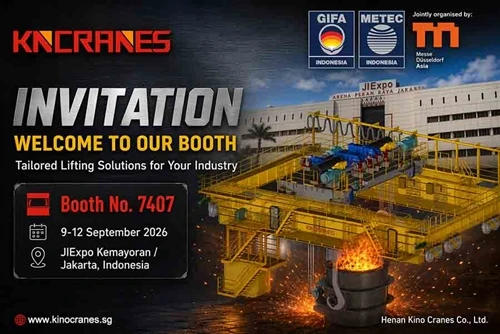 Kino Cranes presenterà-l'ingegneria del sollevamento per carichi pesanti al G...